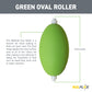 Medium Density Oval Foam Roller - The Ultimate Latic Acid Flushing Roller